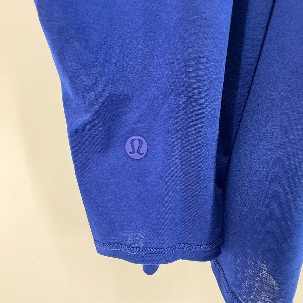 Lululemon Essential Pleated Tank Top‎ NWT SZ 14 Larkspur Scoop Sleeveless Yoga
